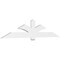 Ekena Millwork Redmond Architectural Grade PVC Gable Bracket, 96"W x 20"H x 2"D x 6"F, 5/12 Pitch GBP096X20X0206RED00 - alternate 1